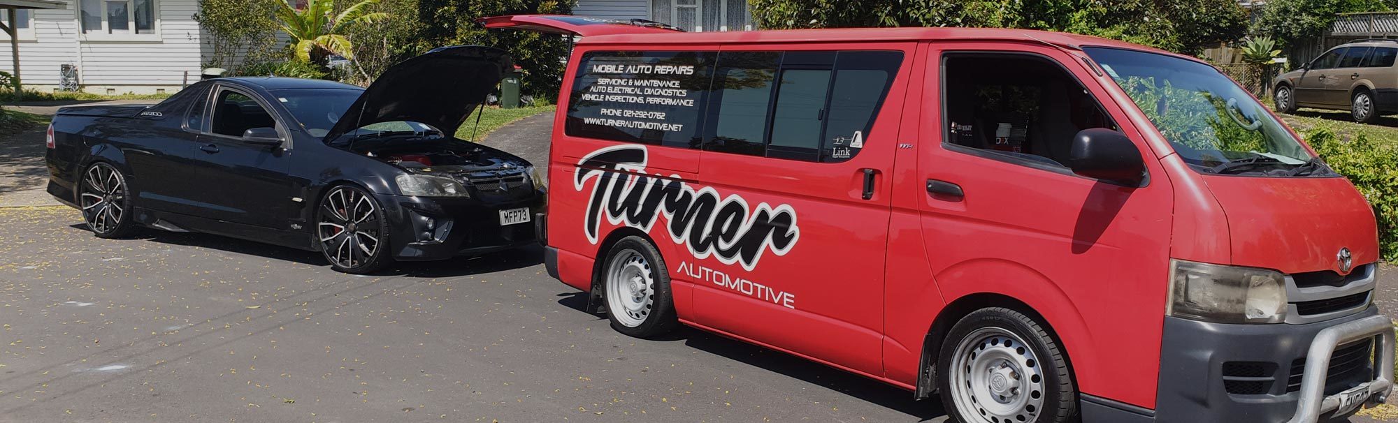 Turner Automotive mobile service van